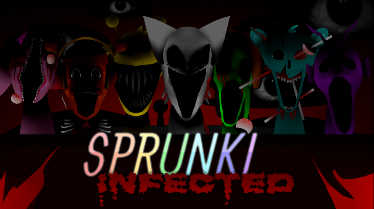Gameplay screenshot of SPRUNKI INFECTED MOD