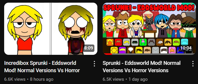 Sprunki - Eddsworld Mod! gameplay screenshot