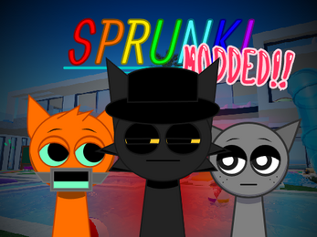Screenshot of Sprunki Kitten Game