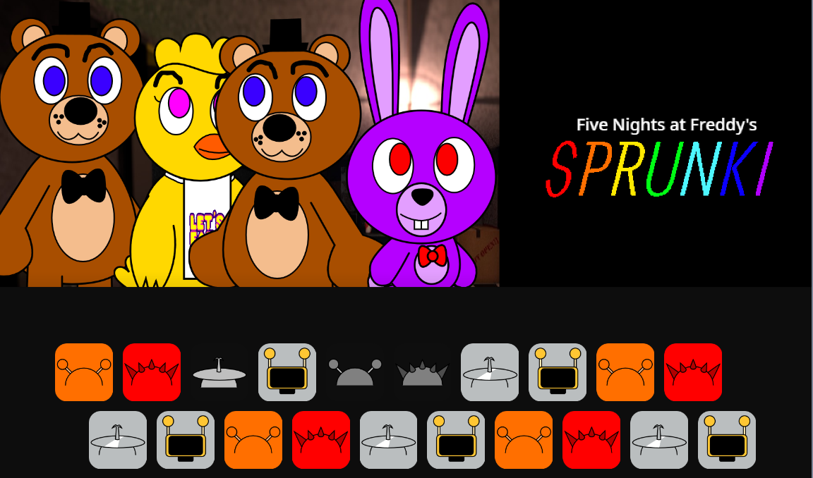 Five Nights at Freddy's Sprunki gameplay