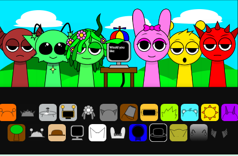 Incredibox Sprunki X Rejecz game