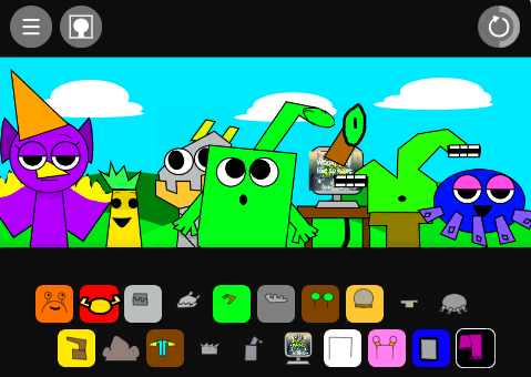 My Singing Sprunki's game screenshot