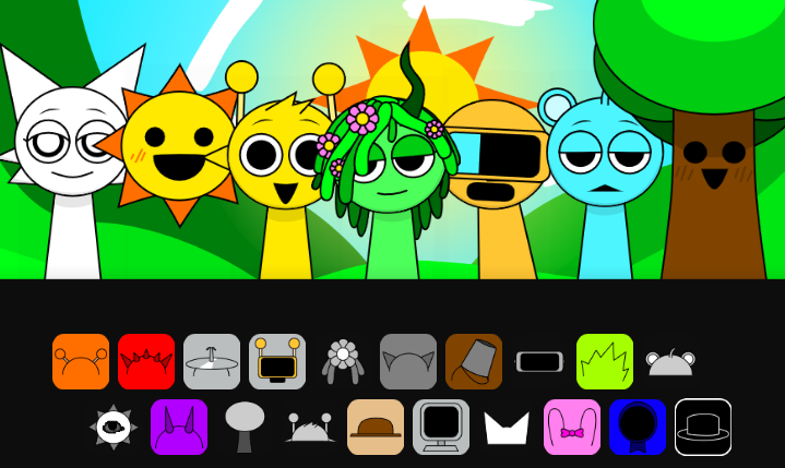 Sprunki Archive 2.0 gameplay screenshot