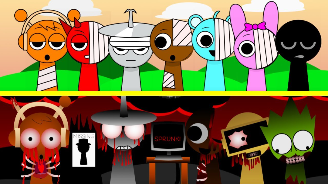 Sprunki But Everyone Is Alive gameplay screenshot