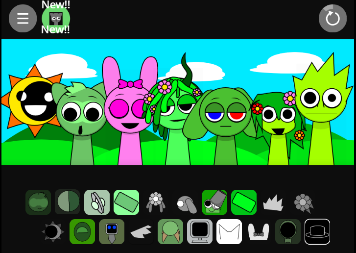 Sprunki Green Gang Gameplay