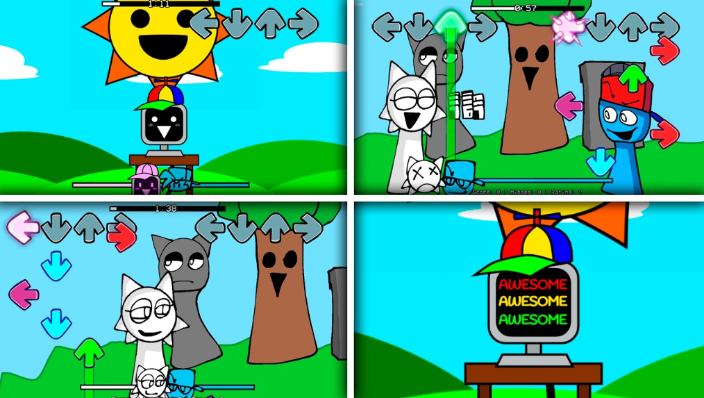 Sprunki Phase 4 gameplay screenshot
