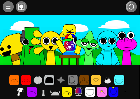 Sprunki Rainbow Friends